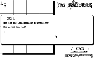 Braingame ST (The) atari screenshot